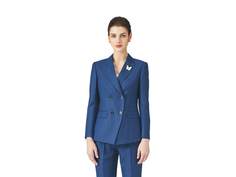 BP-B844-033女式双排扣时尚西装礼服