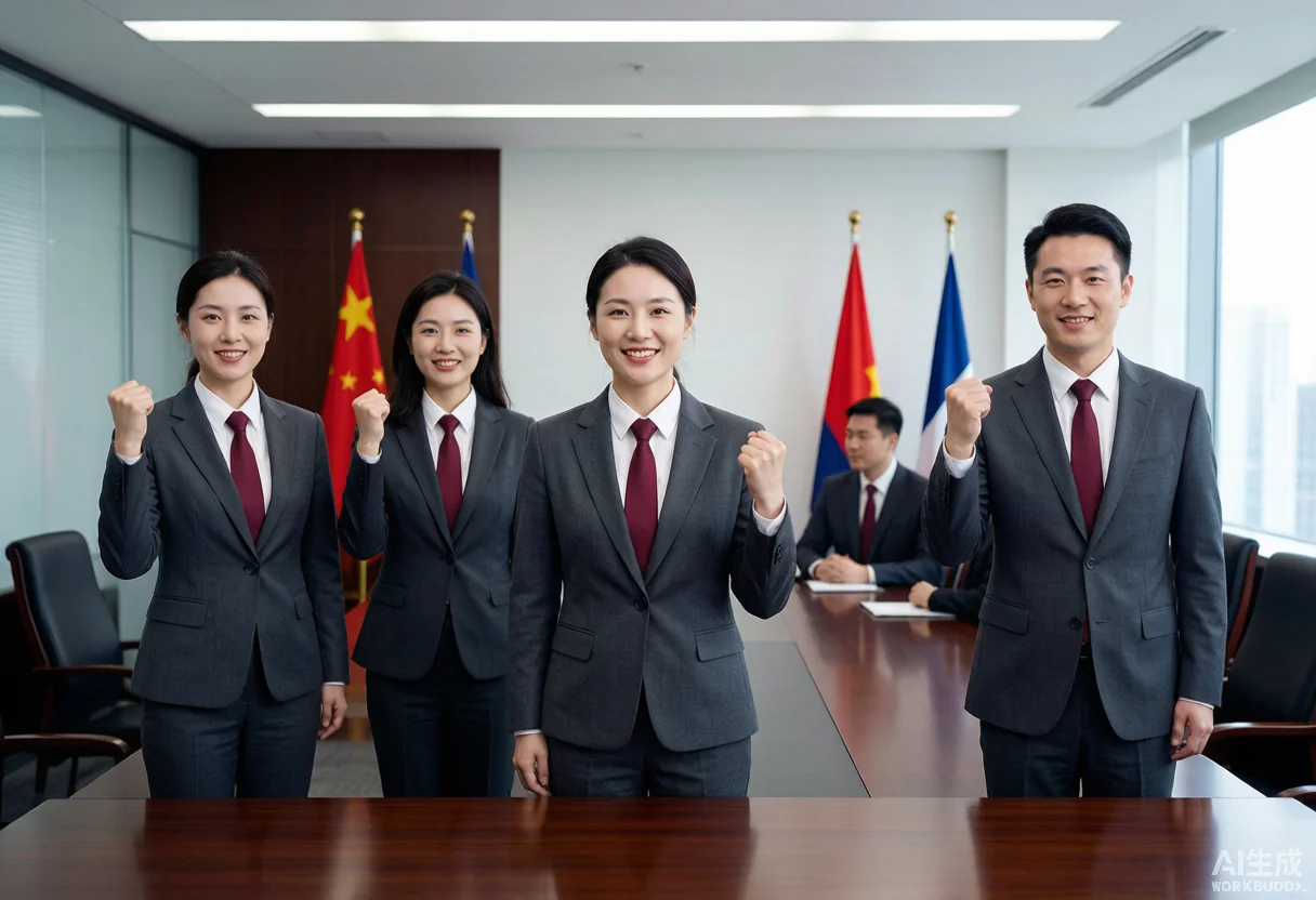 行政执法制服 - 为 权琪建设发展有限公司 提供 政府事业 职业装定制案例 解决方案配图 - 政府事业工作服定制