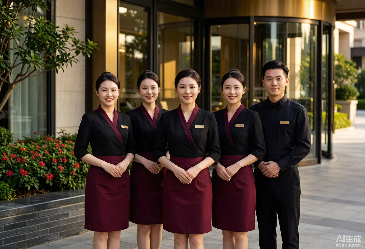 酒店制服 - 世茂集团 - Hotel & Property Management Uniform Case Study project photo 3 - 酒店物业 custom clothing