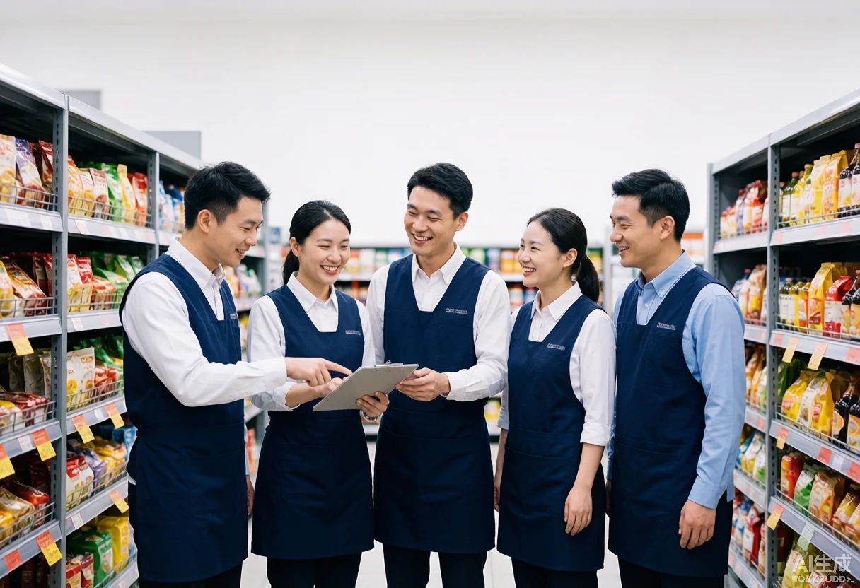 零售制服 - 为 苏州泛恩斯贸易有限公司 提供 零售连锁 职业装定制案例 项目实拍图3 - 零售连锁服装定制